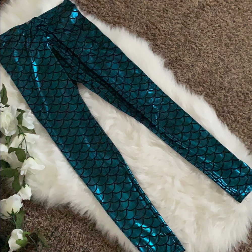 Mermaid leggings, perfect for lounging or costume